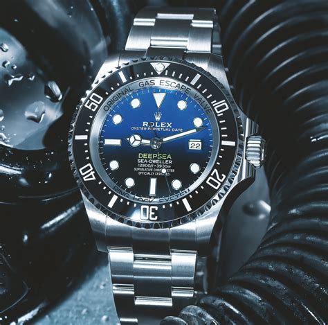 rolex deepsea d-blue black dlc by blaken|Rolex d blue review.